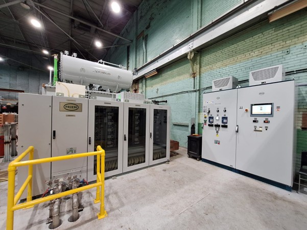 FRIEM high current rectifier system installed at a copper refinery in Canada